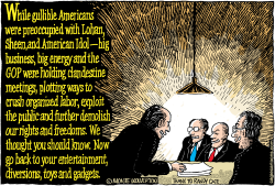 SECRET GOP/BIG BUSINESS MEETINGS by Wolverton