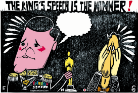 THE KINGS SPEECH WINS THE OSCAR by Randall Enos