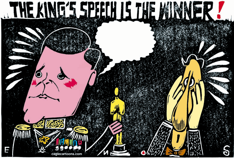  THE KINGS SPEECH WINS THE OSCAR by Randall Enos