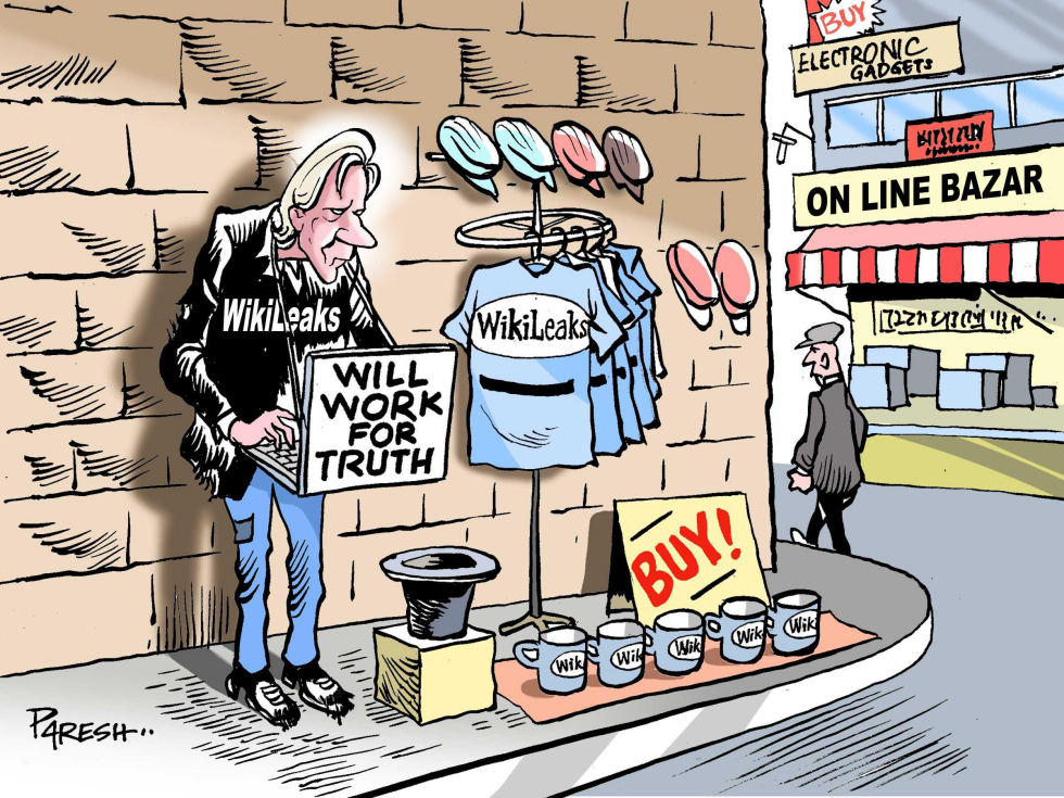  WIKILEAKS FUND RAISING by Paresh Nath