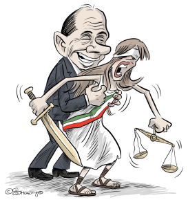 SILVIO BERLUSCONI by Martin Sutovec