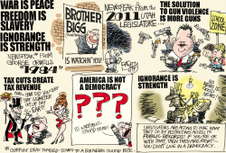 LOCAL UTAH LEGISLATIVE FOLLIES by Pat Bagley