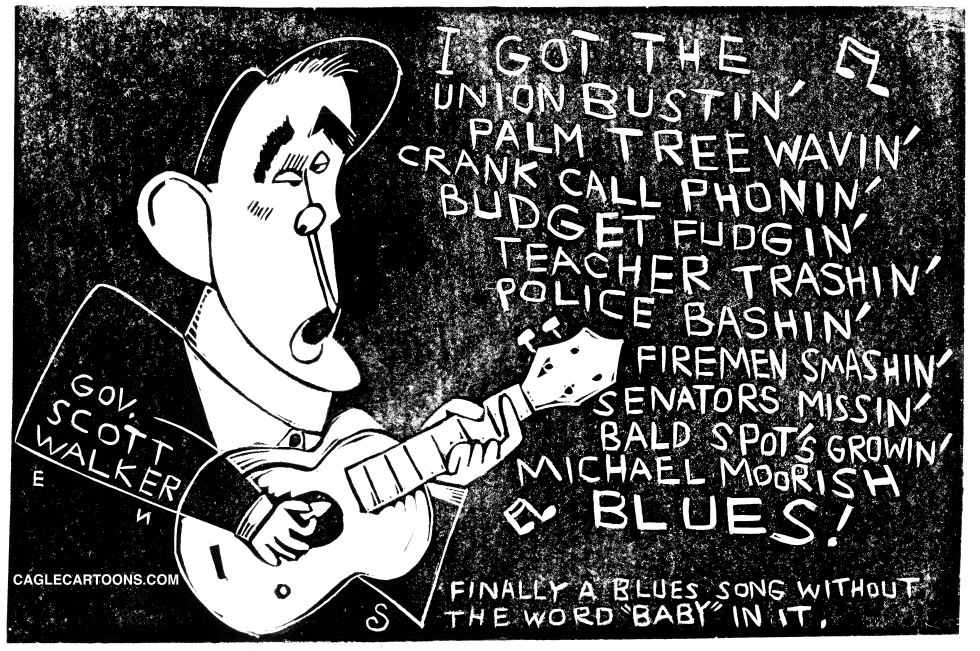  THE GOVERNOR WALKER BLUES by Randall Enos