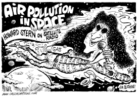 HOWARD STERN AIR AND SPACE POLLUTION by Mike Lane