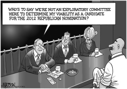 ANOTHER REPUBLICAN PRESIDENTIAL EXPLORATORY COMMITTEE by RJ Matson