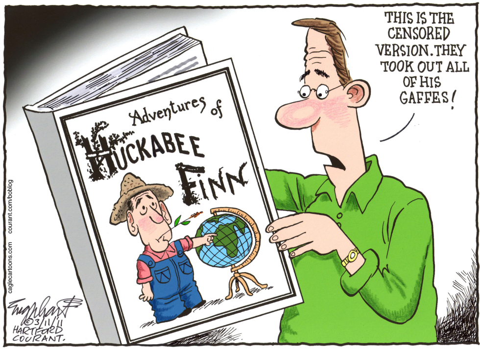  MIKE HUCKABEE  by Bob Englehart