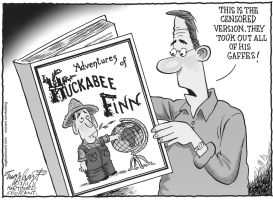 MIKE HUCKABEE by Bob Englehart