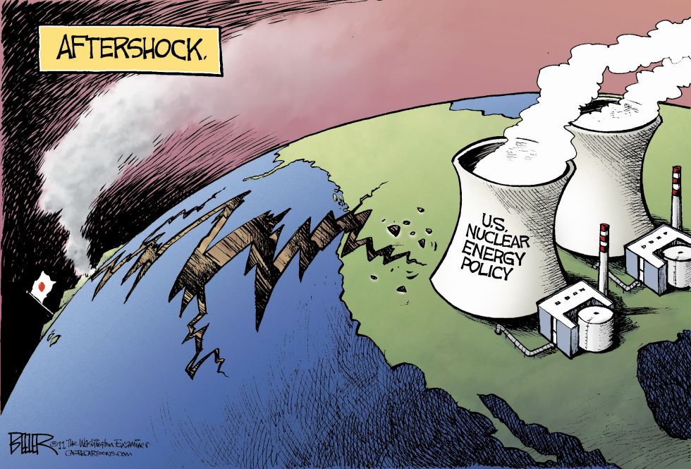  JAPAN AFTERSHOCKS by Nate Beeler