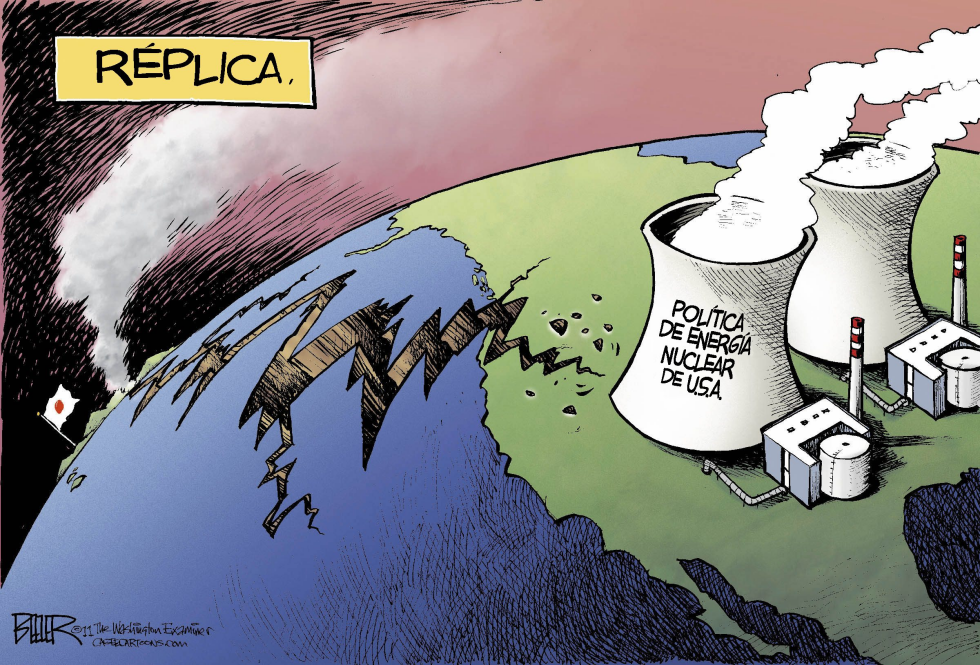  REPLICAS DE JAPON  by Nate Beeler