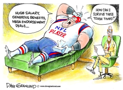 NFL PLAYER DEMANDS by Dave Granlund