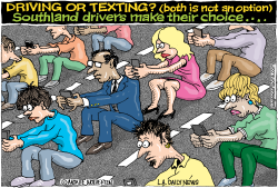 TEXTING OR DRIVING  WHICH LOCAL-CA by Wolverton