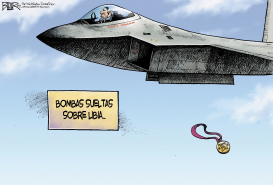 GUERRA CON LIBIA  by Nate Beeler