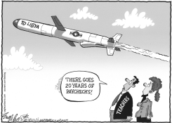 WAR ON LIBYA by Bob Englehart