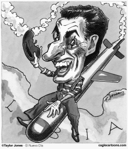 SARKOZY EL MIMO AMERICANO by Taylor Jones