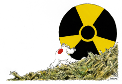 NUCLEAR TRAGEDY  by Michael Kountouris