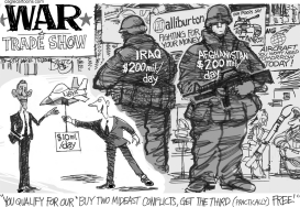 WAR COST by Pat Bagley