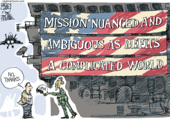 MISSION LIBYA by Pat Bagley