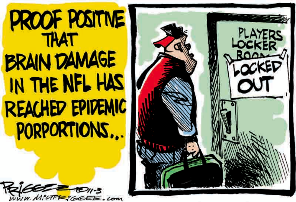  LOCKOUT by Milt Priggee