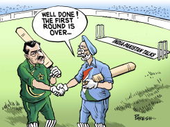 INDIA-PAKISTAN TALKS by Paresh Nath