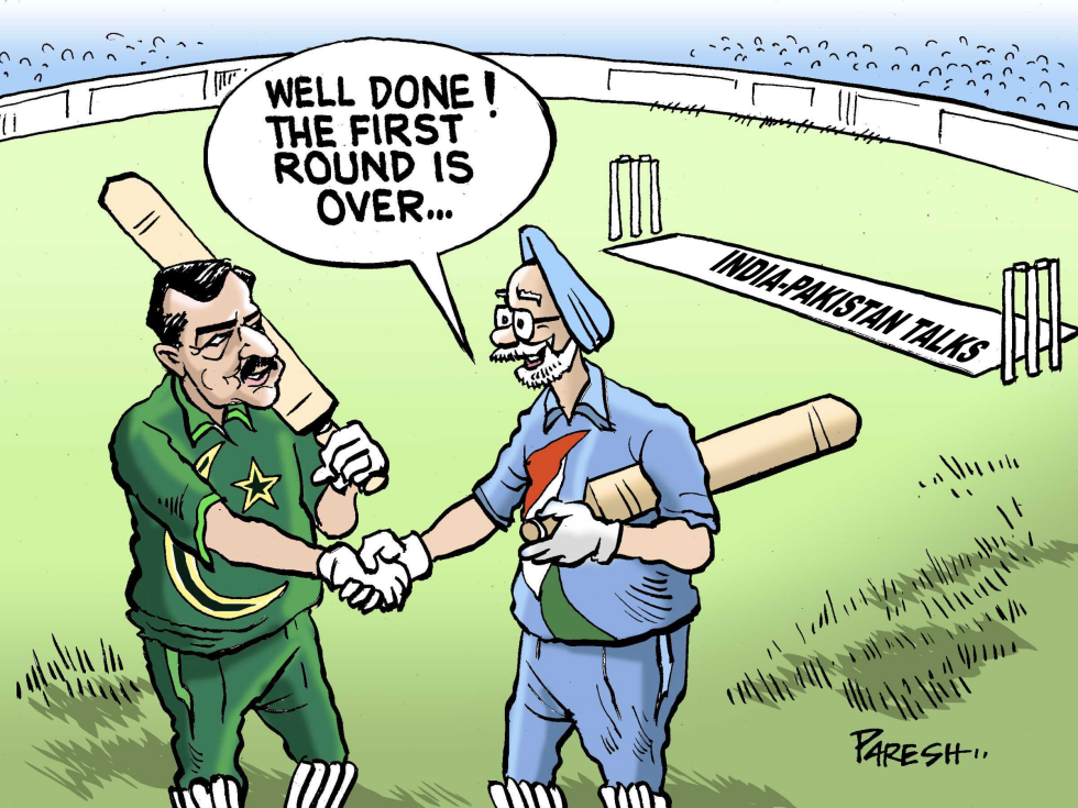  INDIA-PAKISTAN TALKS by Paresh Nath