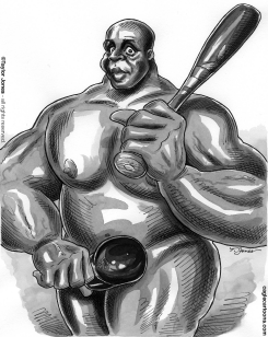 LITTLE BIG MAN BARRY BONDS by Taylor Jones