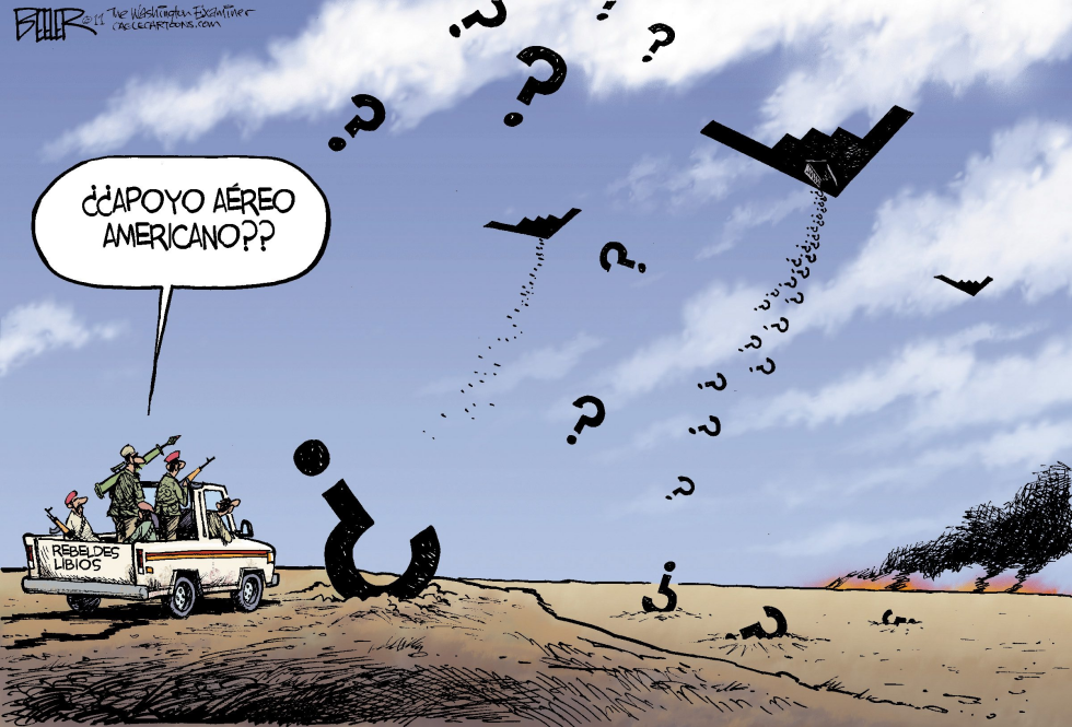  APOYO AEREO  by Nate Beeler