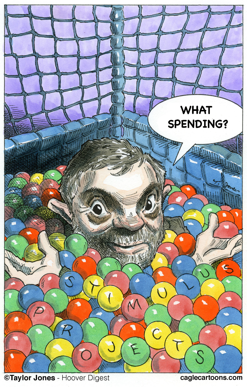  ECONOMIST PAUL KRUGMAN  by Taylor Jones