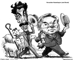 NAZARBAYEV WINS AGAIN by Taylor Jones