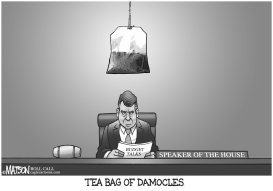 TEA BAG OF DAMOCLES by RJ Matson