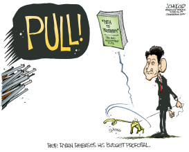 RYAN RELEASES HIS BUDGET by John Cole