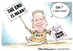 GLENN BECK AXED BY FOX by Dave Granlund