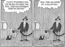 HIGH PRICE OF GAS by Bob Englehart