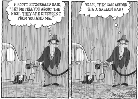 HIGH PRICE OF GAS by Bob Englehart