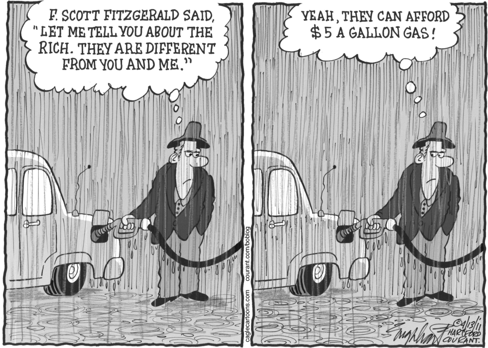  HIGH PRICE OF GAS by Bob Englehart