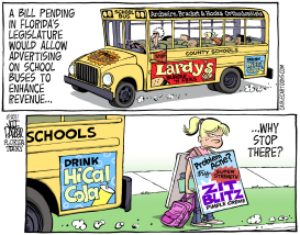 LOCAL FL SCHOOL BUS BILLBOARD by Parker