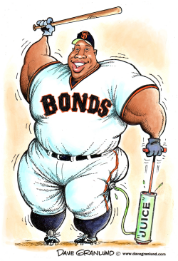 BARRY BONDS  by Dave Granlund