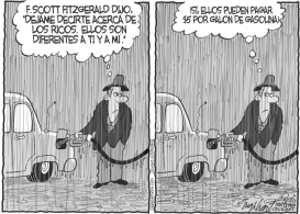 ALTOS PRECIOS DE LA GASOLINA by Bob Englehart