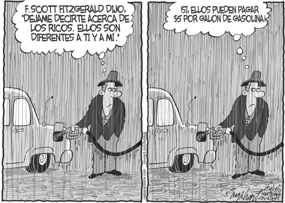  ALTOS PRECIOS DE LA GASOLINA by Bob Englehart