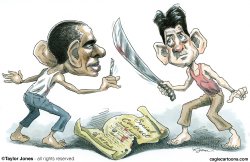 OBAMA VS RYAN  by Taylor Jones