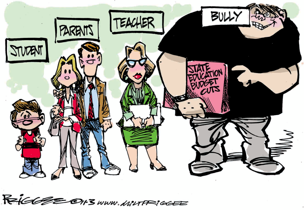  EDUCATION BULLY  by Milt Priggee