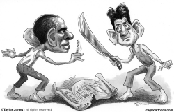 OBAMA VS RYAN by Taylor Jones