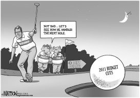 BOEHNER BUDGET GOLF by RJ Matson