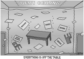 EVERYTHING OFF THE TABLE by RJ Matson