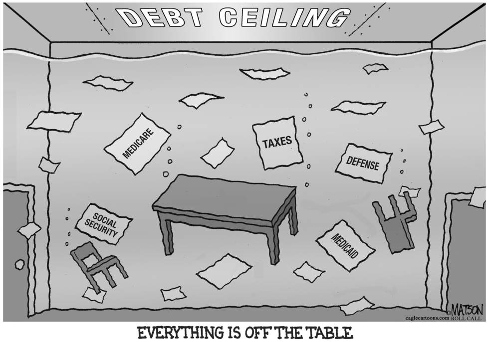  EVERYTHING OFF THE TABLE by RJ Matson