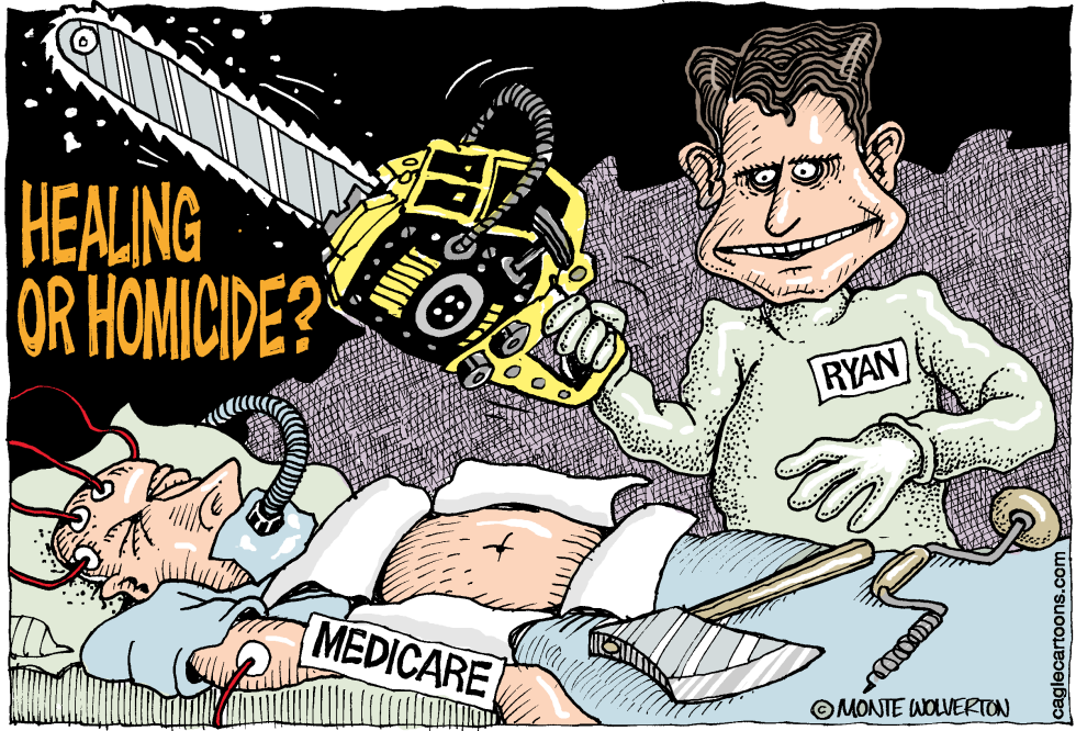  RYAN AND MEDICARE HEALING OR HOMICIDE by Wolverton