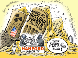 NUCLEAR WASTE by Paresh Nath