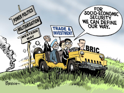 BRIC MOVES FORWARD by Paresh Nath