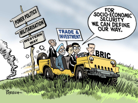 BRIC MOVES FORWARD by Paresh Nath