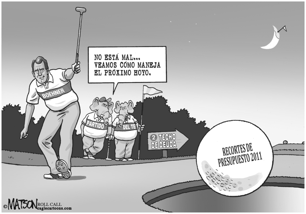  GOLF PRESUPUESTAL DE BOEHNER by RJ Matson