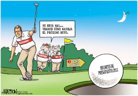 GOLF PRESUPUESTAL DE BOEHNER  by RJ Matson